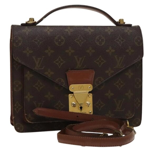 LOUIS VUITTON Monogram Monceau 26 Shoulder Bag - Picture 1 of 16